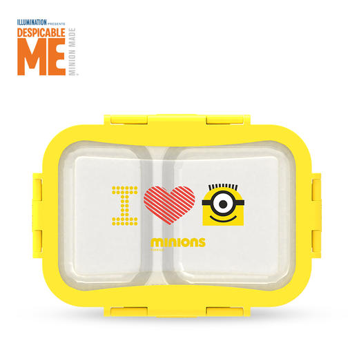 神偷奶爸小黄人双层分割便当盒MN-JBDH01 商品图0