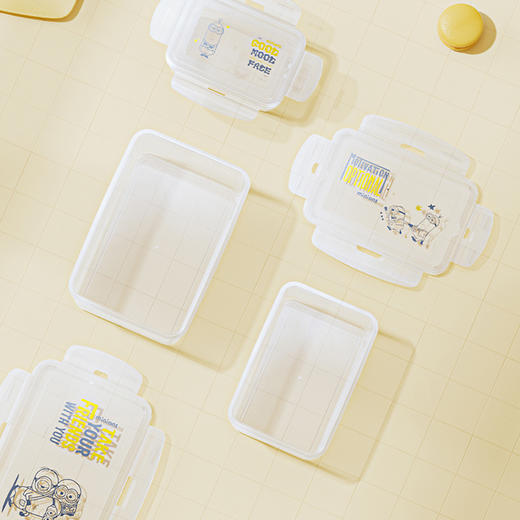 小黄人炫彩保鲜盒三件套MN-JSN03 商品图2