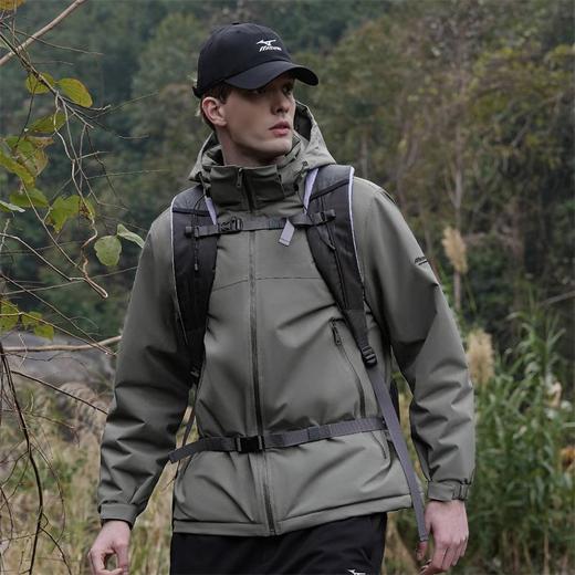美津浓户外运动登山棉服男士加厚保暖防水防寒棉衣登山外套A2CE3503 商品图0