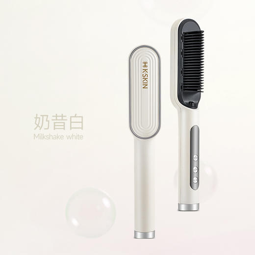 金稻负离子直发梳卷发棒直卷发器懒人发两用厂家直销批发跨境 商品图5