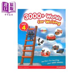 【中商原版】3000+ WORDS FOR WRITING 4 英文原版 3000+写作单词 4 培生进口图书 剑桥yle少儿英语教辅