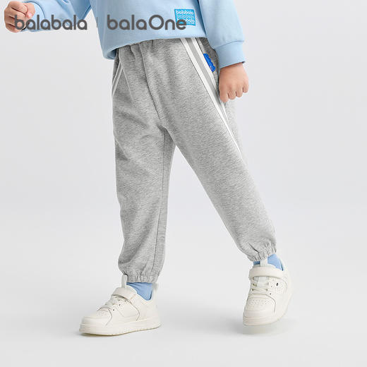 巴拉巴拉balaOne童装宝宝长裤宽松束脚裤男童女童裤子2025秋新款 商品图0