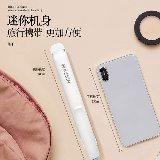 金稻直板夹迷你卷发棒直发两用护发发刘海夹板懒人内扣女大卷 商品图5