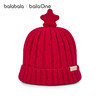 巴拉巴拉balaOne儿童帽子男童女童比尼帽舒适保暖五角星装饰时尚 商品缩略图4
