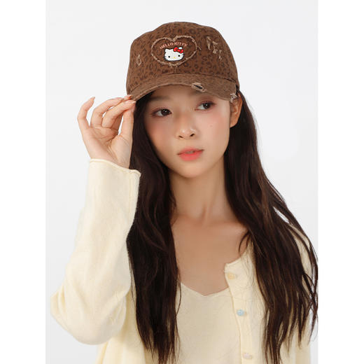 豹纹爱心kitty棒球帽纪念日百货门店同款165497641 商品图1