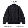 5549SDSA男士秋冬新款痞帅男装韩版撞色小香风半拉链立领卫衣百搭时尚 商品缩略图5
