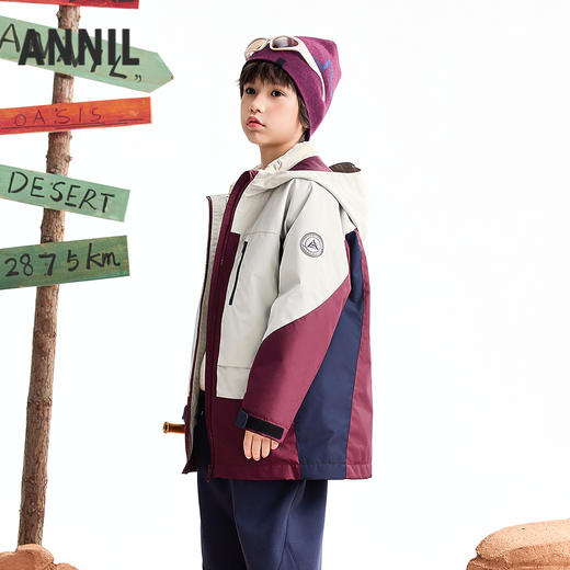 【实体店同款】男女童两件套冬季新款安奈儿童装AM545413 商品图2