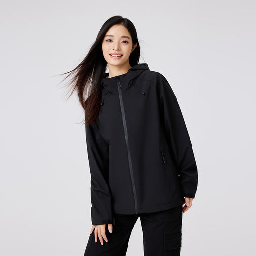 gxg.jeans男装【男女同款】连帽夹克2025秋款登山徒步百搭运动户外男士外套K&C 商品图4