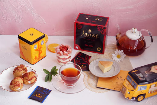 全球五星级酒店专供茶品☀创立于1872年/法国Janat红茶 原装进口 原味锡兰、伯爵红茶 各50袋，早餐下午茶，暖胃舒心 商品图10