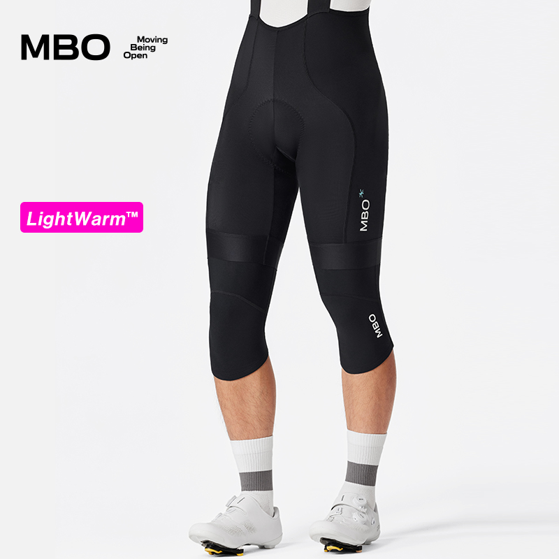MBO男女轻盈保暖抓绒骑行膝套AL167秋冬
