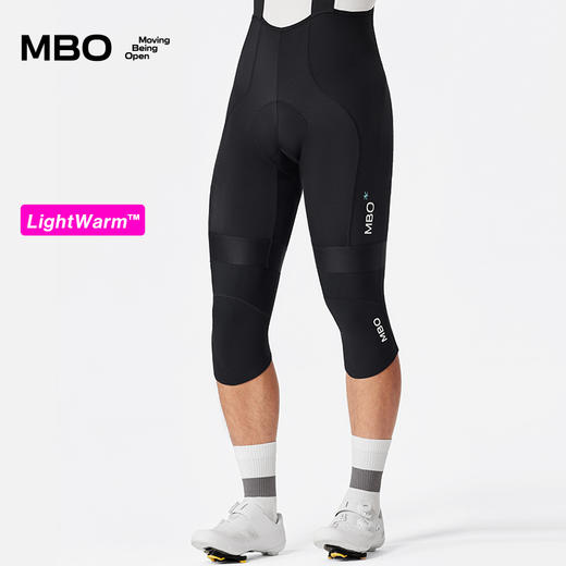 MBO男女轻盈保暖抓绒骑行膝套AL167秋冬 商品图0