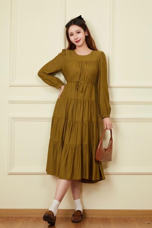 Le Malene 圆领层次蛋糕裙 18740 商品图5