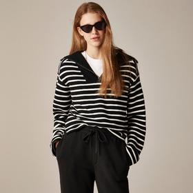 折扣回来了！3折！Jcrew 复古条纹休闲卫衣 只要￥350直邮到手