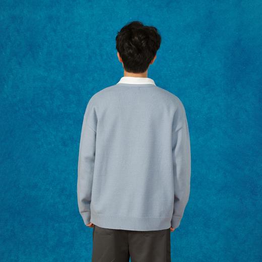 秋冬季男士基础北极绒开衫纪念日百货门店同款164900187 商品图2