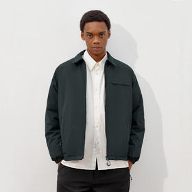 714street潮牌防水翻领棉服2025冬季宽松抗皱底特律夹克外套男装