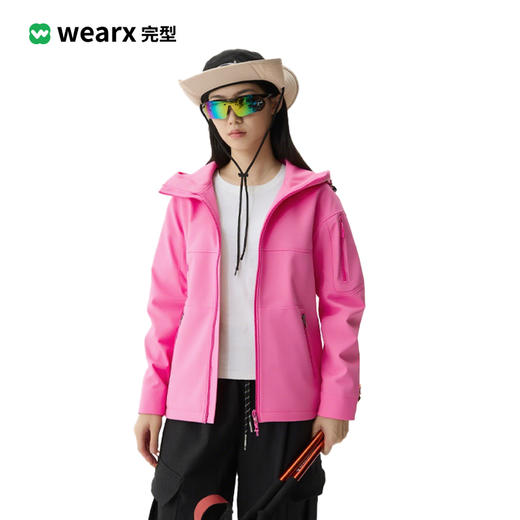 完型-户外立体软壳外套 商品图2