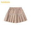 巴拉巴拉童装儿童短裙女童秋装千鸟格百褶裙半身裙小香风裙子洋气 商品缩略图4