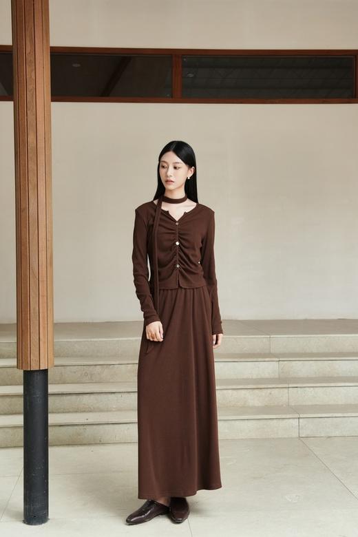 Le Malene 优雅气质风褶皱套装裙 21212 商品图3