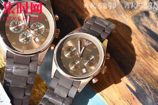 原单   阿玛尼 情侣对表 Ar5890/5891
机芯：进口石英机芯
表壳：316L精钢
表镜：矿物质强化玻璃 商品图3