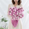 苏苏姐家梦羽玫瑰花束毯线材组合手工编织DIY打发时间送礼物 商品缩略图2