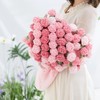 苏苏姐家梦羽玫瑰花束毯线材组合手工编织DIY打发时间送礼物 商品缩略图0