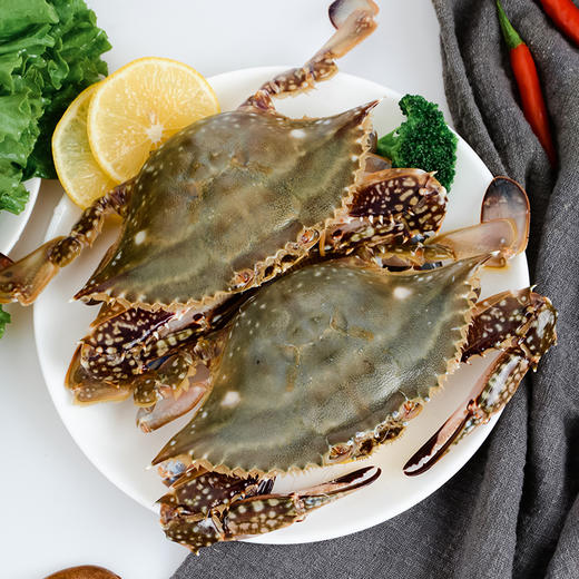 淘鲜拾光 吕四东海冷冻梭子蟹大蟹块 速冻锁鲜免处理500g*2 商品图0