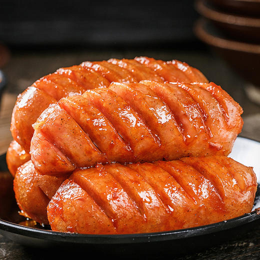 赤豪 台式热狗烤肠 冷冻香肠火锅烧烤食材 原味500g*3 商品图3