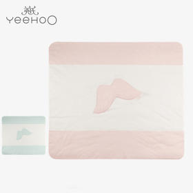 英氏婴儿小被子宝宝天使翅膀被子YEBBJ00002A01 YEBBJ00001A01