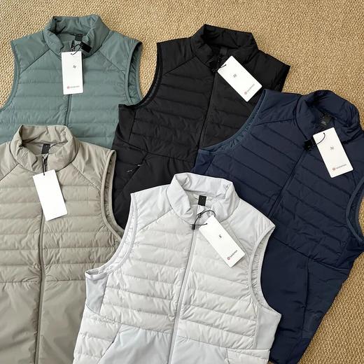 露露LM4AMYS男女通用户外机能防风保暖立领羽绒马甲背心 商品图6