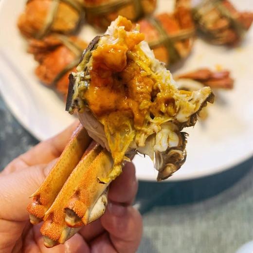 【阳澄湖大闸蟹】有溯源防伪戒指，每只身份均可查验，每一只螃蟹的品质都超好，凌晨捕捞，精细挑选，分装扎蟹，当天打包发货，新鲜直达，层层把控 商品图2