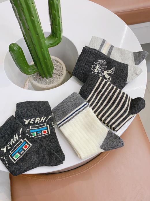 直发【五双装】 终于又等来了斑比的秋冬袜子，闭眼盲拍 商品图4