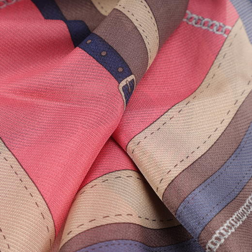 法国品牌renoma(出口韩国）优雅通勤必备桑蚕丝长款围巾轻盈透气四季百搭 商品图11