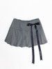 Kaiy Xiao 星星国航海系列 经典蝴蝶结百褶短裙（包括蝴蝶结） 商品缩略图3