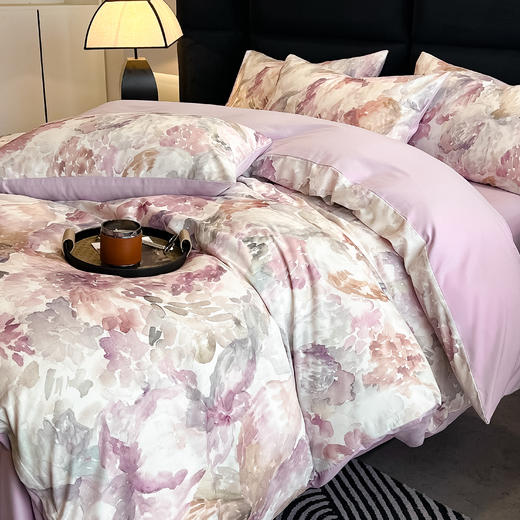 匹鲁轻奢100%全棉贡缎件套60支高密长绒棉件套床单款 床笠款 丝绸裸感工艺织造【秋季家纺品牌专场】 商品图2