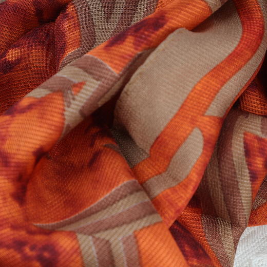 renoma桑蚕丝长款围巾法国进口高级质感百搭保暖（出口韩国） 商品图5