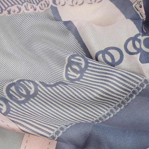 法国品牌renoma(出口韩国）优雅通勤必备桑蚕丝长款围巾轻盈透气四季百搭 商品图4