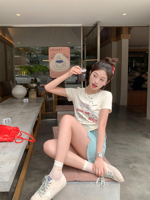 【110元任选2件】最后一波现货！小狗印花短袖T恤 商品图14