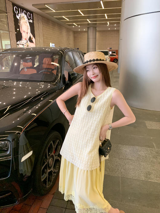 <曾小咸推荐>现货秒杀！微信超特价！假两件无袖连衣裙 日常259.99 立减150 秒杀109.99！ 商品图10