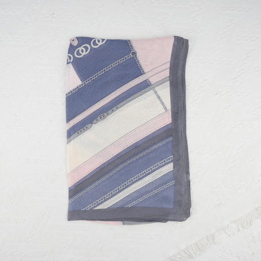 法国品牌renoma(出口韩国）优雅通勤必备桑蚕丝长款围巾轻盈透气四季百搭 商品图7