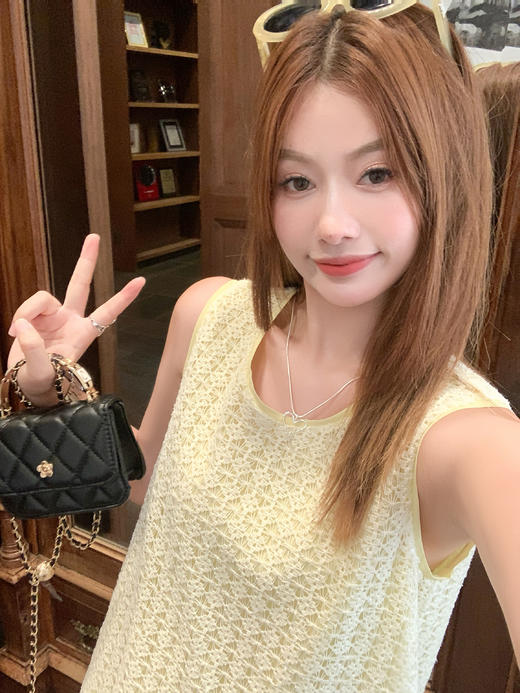 <曾小咸推荐>现货秒杀！微信超特价！假两件无袖连衣裙 日常259.99 立减150 秒杀109.99！ 商品图12