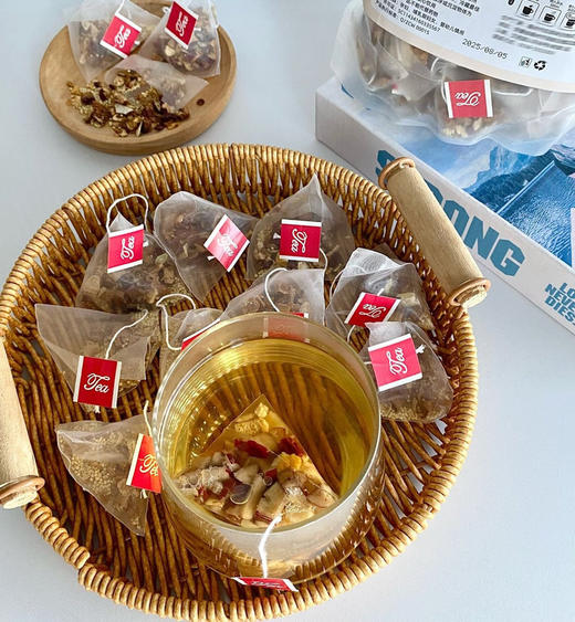 【陈皮小米姜枣茶】19.9💰到手60包❗️✅无添加❗️只有小米，姜丝，橘皮，红枣！✅独立小茶包，每天一杯♨️暖暖的真的很舒服！ 商品图1