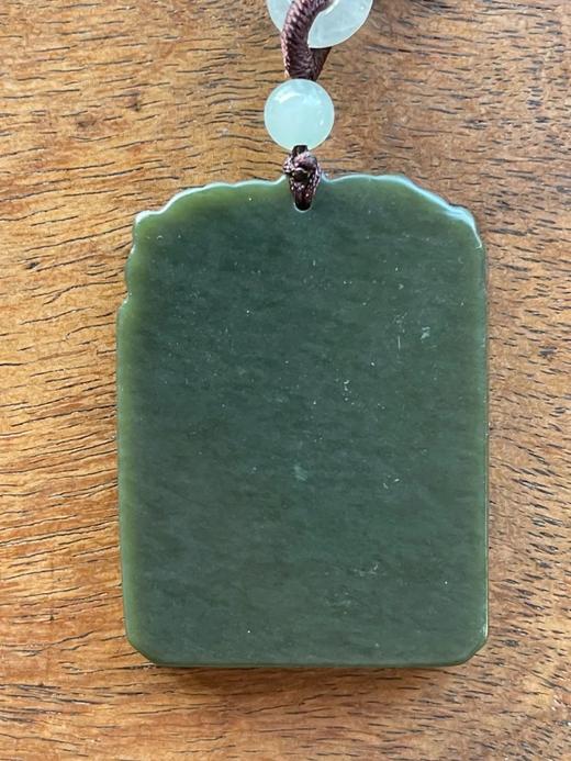 和田镂雕莲花鲤鱼图方牌，顺丰包邮 商品图7