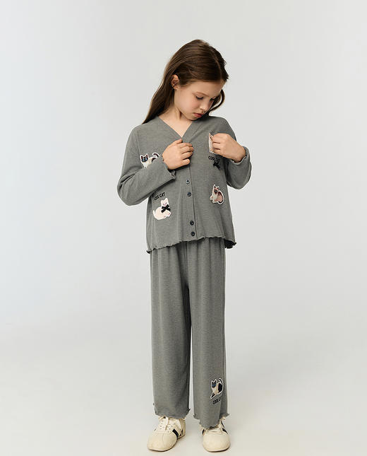 5楼爱慕儿童躲猫猫家居服上衣 AK141J551 商品图3