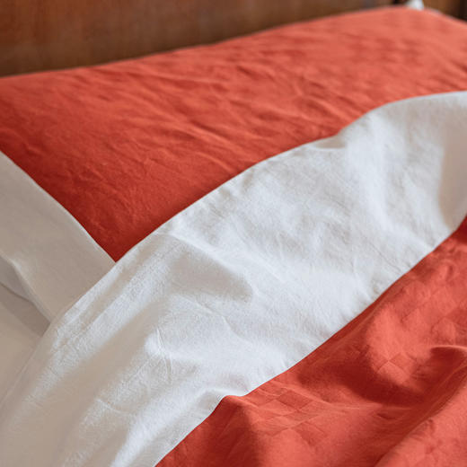 中国传统色 水洗棉四件套 柔软舒服 充满自然的肌理感 商品图5