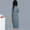 QYM 99H228-Y连衣裙气质洋气假两件包臀裙 商品缩略图2