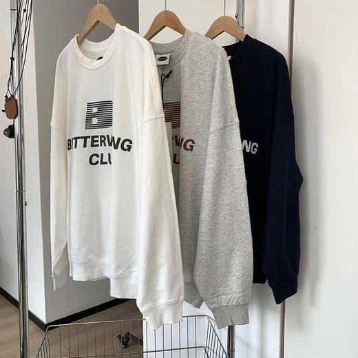 复古美式卫衣！ 高克重纯棉毛圈材质圆领卫衣情侣款！ 商品图8