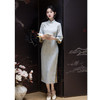 GX淑女范倒大袖旗袍2025秋季新款日常穿改良新中式气质连衣裙 商品缩略图2