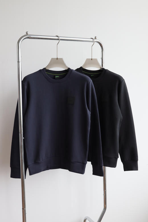 H.B 25秋季新款 太空棉 圆领套头卫衣 WY914 商品图2