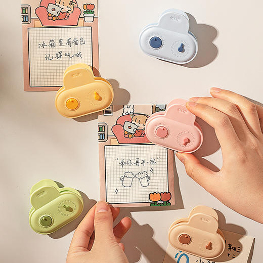 摩登主妇磁吸封口夹冰箱贴食品袋封袋专用夹子零食食物保鲜密封夹 商品图0