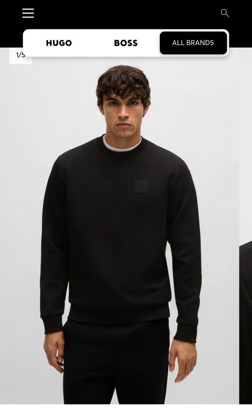 H.B 25秋季新款 太空棉 圆领套头卫衣 WY914 商品图0